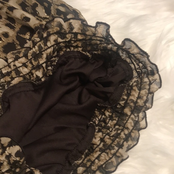 𝅺A. Byer Cheetah Print Top - Picture 11 of 12